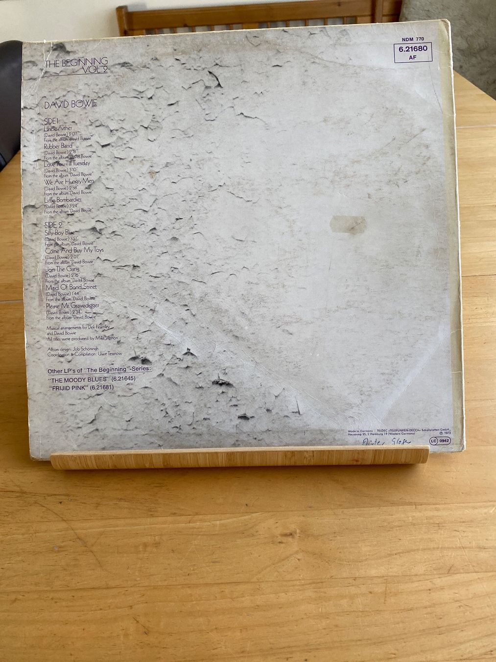 Dischi in vinile: David Bowie The Beginning Vol.2 – Usato da Zürich venduto da markus234 1