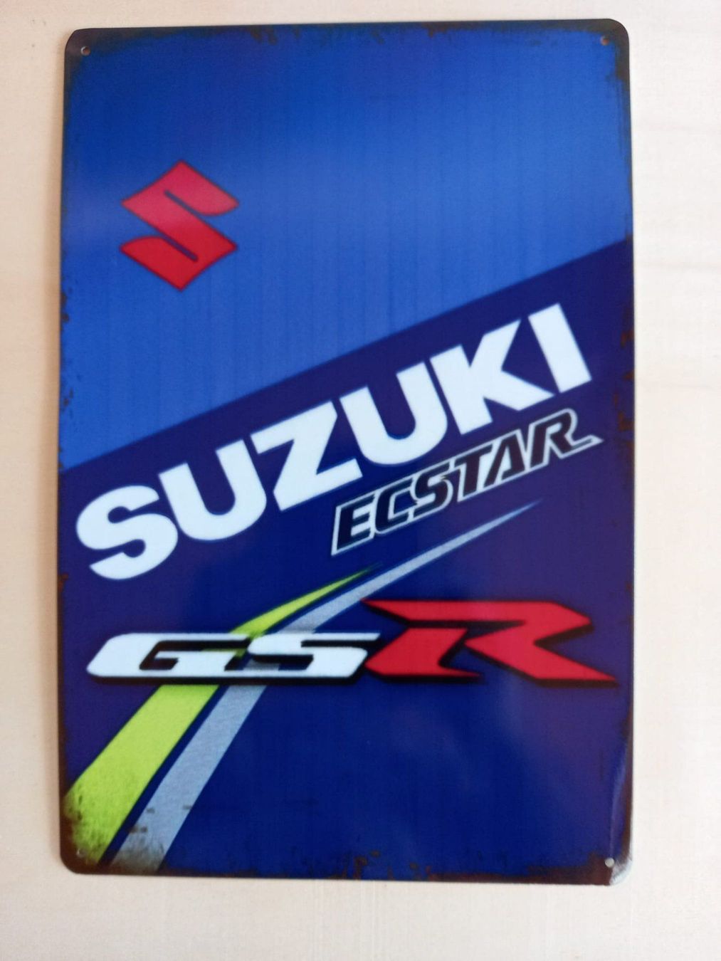 Suzuki Schilder: Suzuki GSR Blechschild – Neu (gemäss Beschreibung) aus Alberswil von mech350