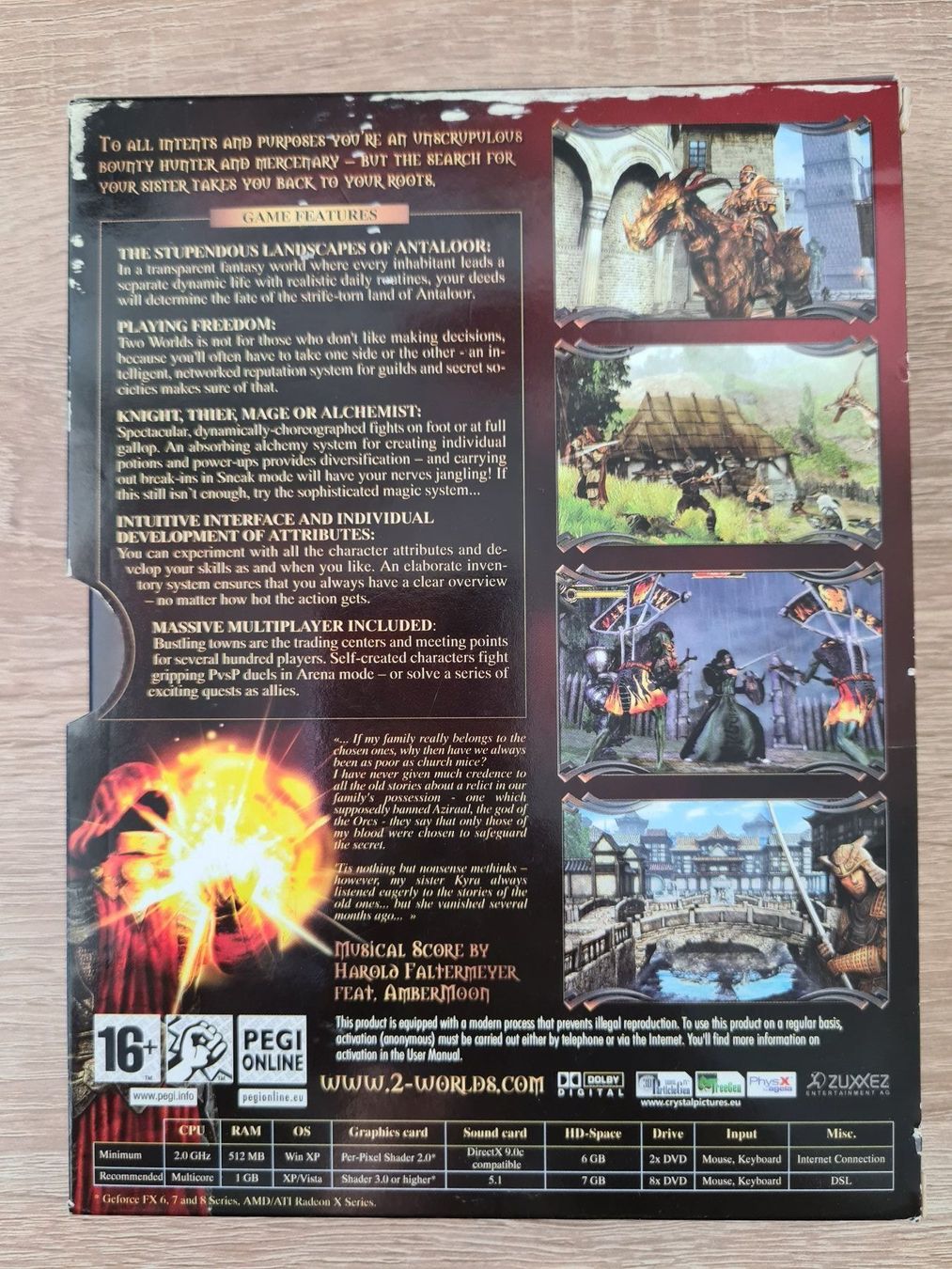 Giochi: Two Worlds - International Edition (Multilanguage) - PC – Usato da Carouge GE venduto da Franllo 1