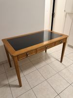 Bureau / table d’écriture en bois – 3 tiroirs