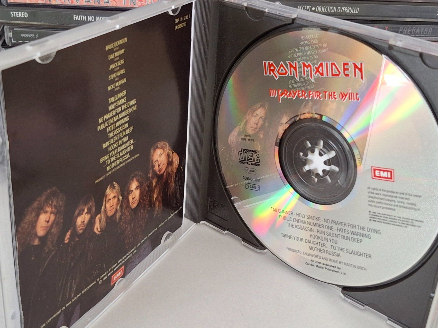 CD: CD Iron Maiden - No Prayer For The Dying – Usato da Aarberg venduto da Jackup1 2