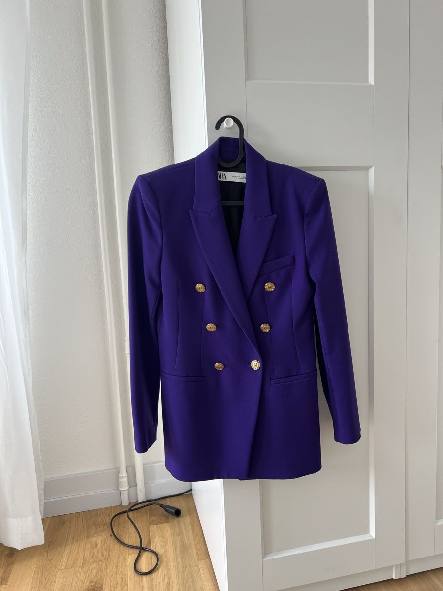 Zara Giacche: Purple Zara Jacket XS – Usato da Zürich venduto da martan 2