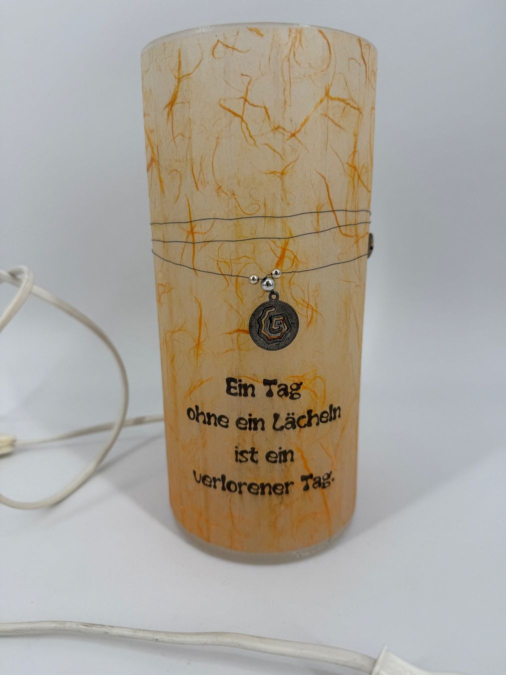 Ikea Lampen: Ikea Lampe mit Spruch, Windlicht, Tischlampe, – Gebraucht aus Auenstein von moin. 1