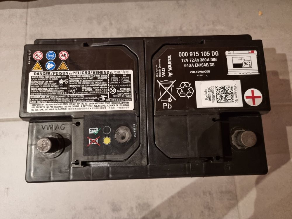 Autobatterie Audi A3