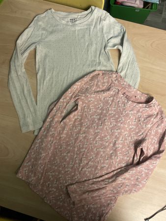 2 Next Langarmshirts, Gr. 146, Mädchen, Top Zustand!