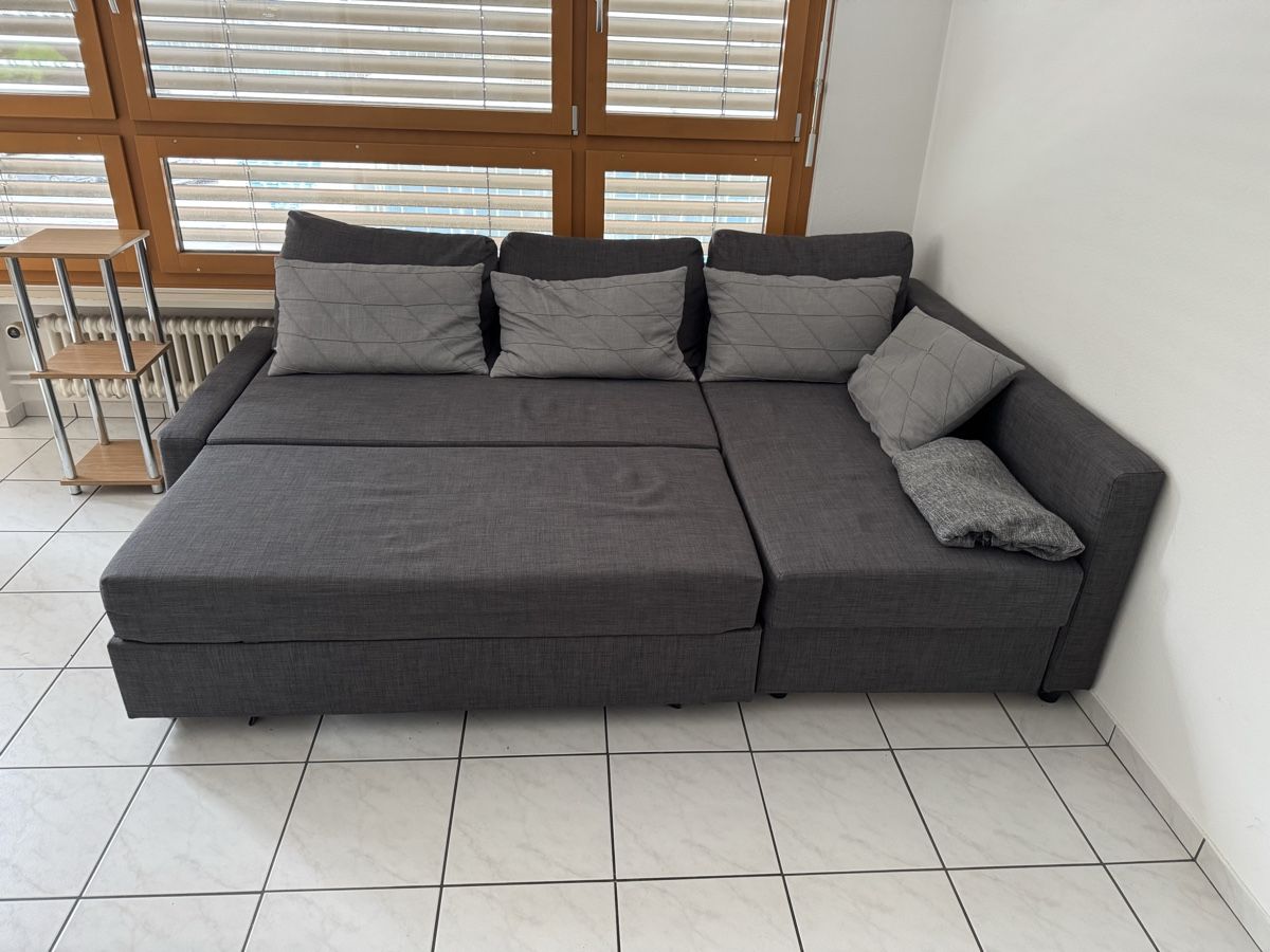 Divani: Ecksofa mit Bettfunktion, grau, Top Zust – Usato da Luzern venduto da nares04 5