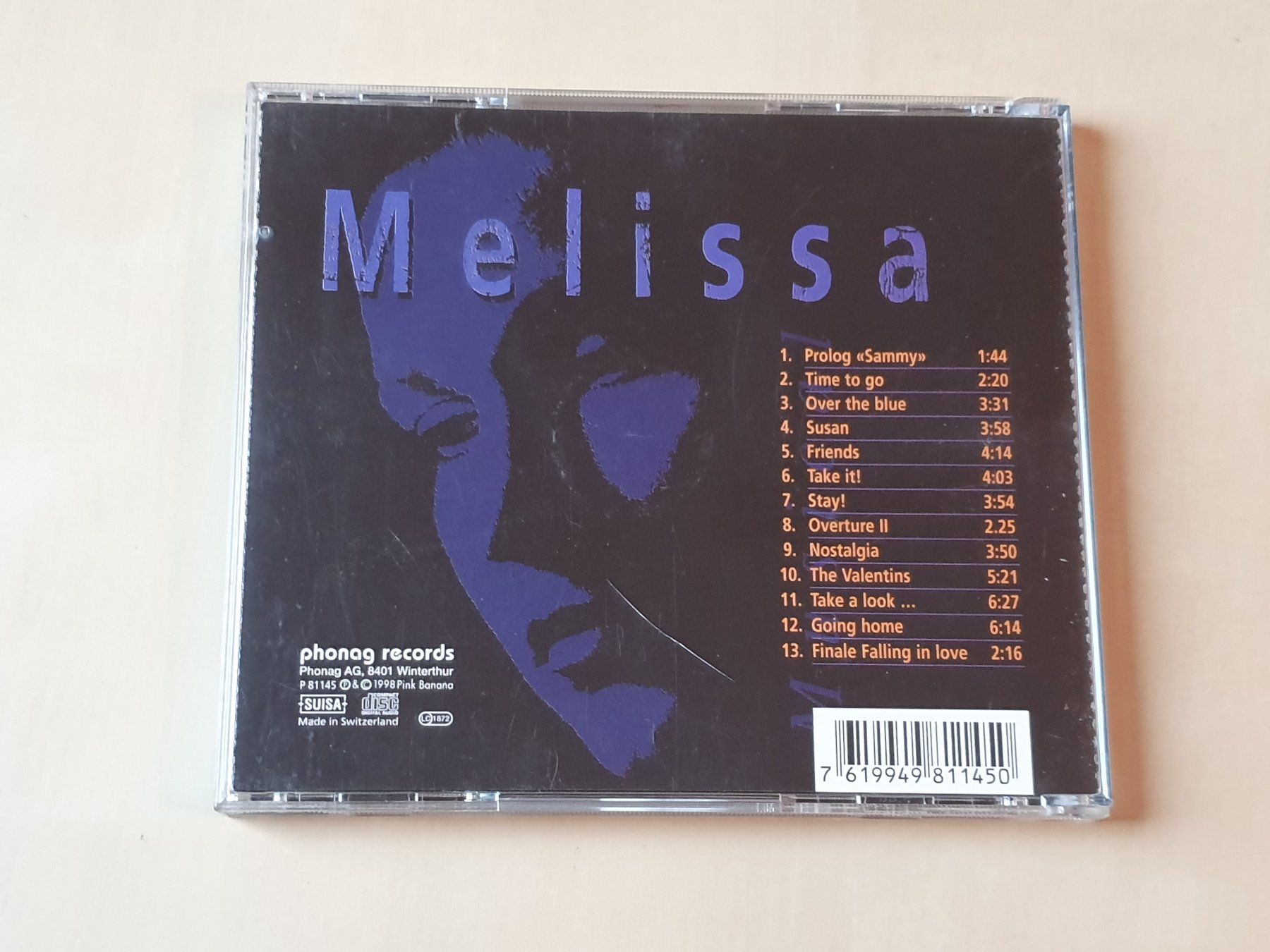 CD: Melissa Musical Selection – Usato da Stansstad venduto da collectorsshop 1