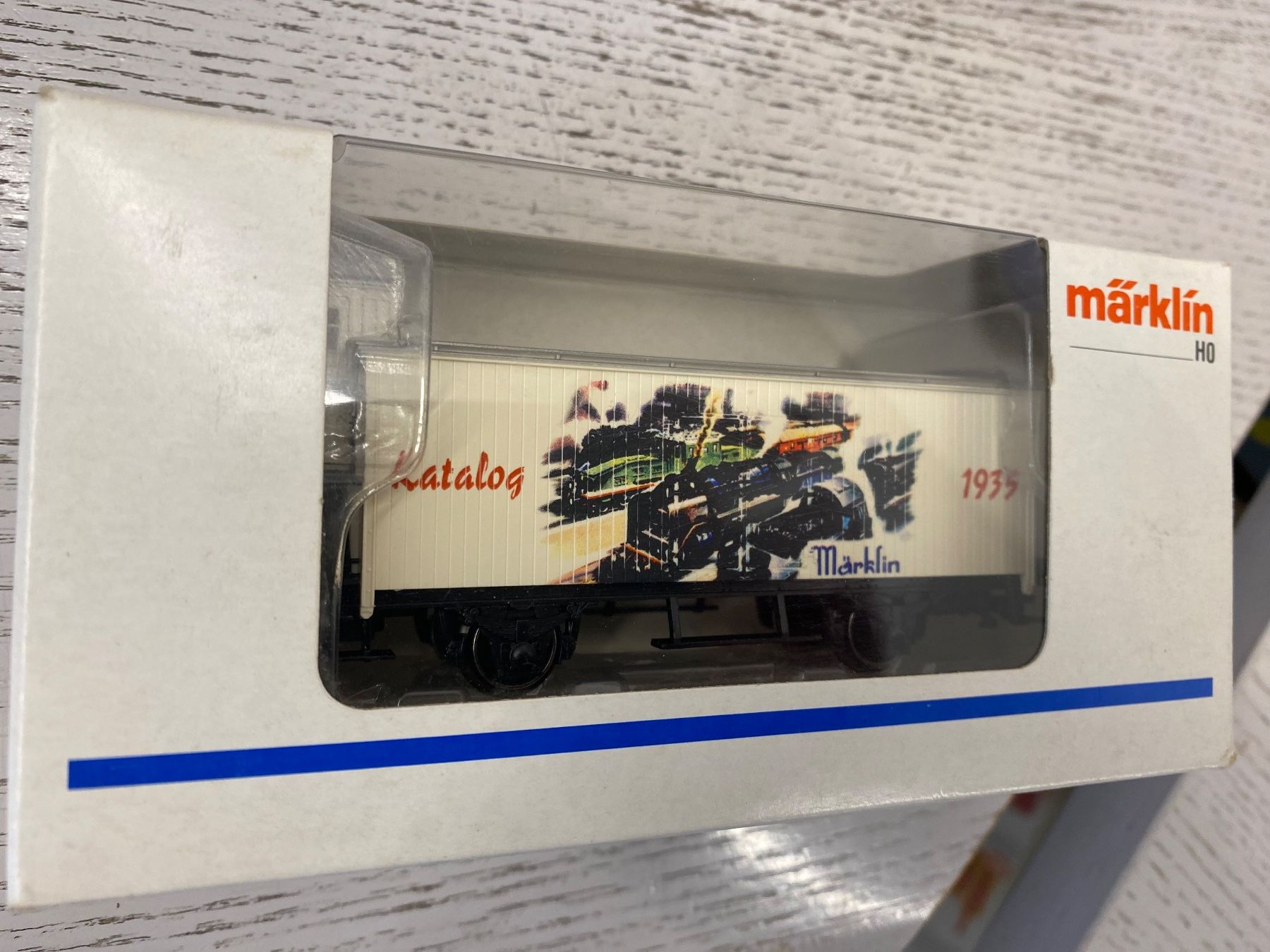 Märklin Modellini di ferrovie: Märklin Katalogwagen 1935 – Nuovo (secondo la descrizione) da Lupsingen venduto da New-Haven