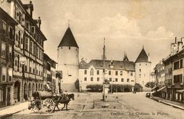 Yverdon   VD   -   La Plaine   /   Attelage