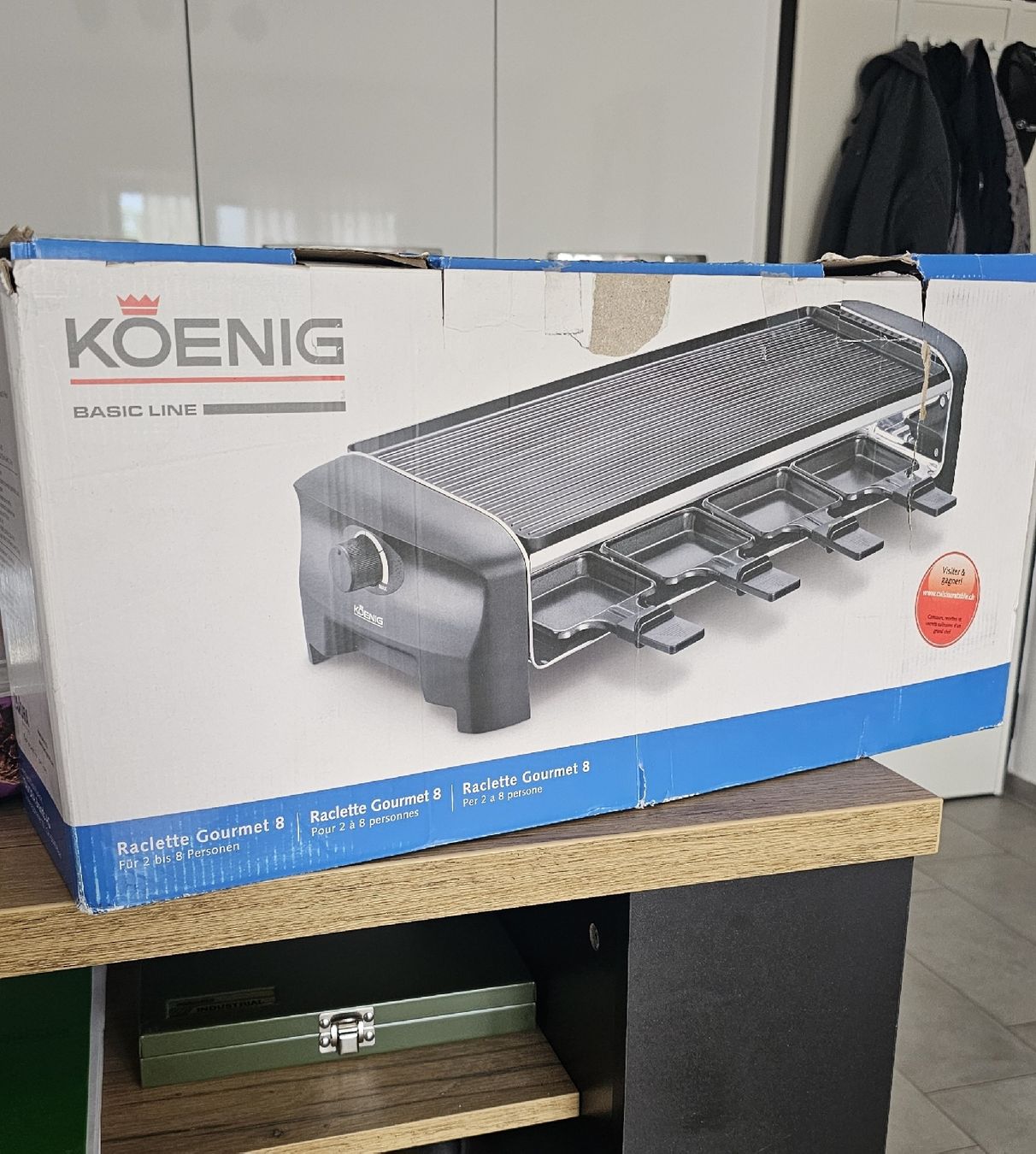 Elettrodomestici da cucina: Raclette Koenig Gourmet 8   – Usato da Cadenazzo venduto da anelli.andy