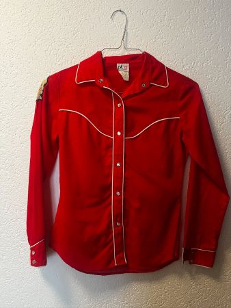 Vintage Cowboy Hemd Gr. XS