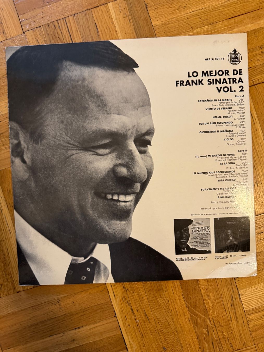 Dischi in vinile: Lo Mejor de Frank Sinatra Vol. 2 – Usato da Genève venduto da Greg_8ff 1
