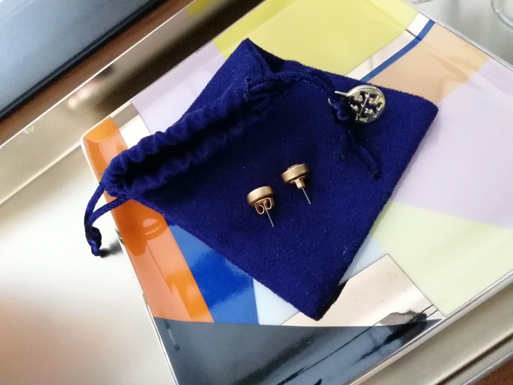Tory Burch Orecchini pendenti & Orecchini a lobo: Ohrstecker von Tori Burch – Nuovo (secondo la descrizione) da Rheinfelden venduto da Illy84 1