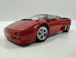 Lamborghini Diablo 1:18, rot, inkl. OVP, AUTOART