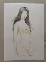 Renate Barthel – 01 Akt Zeichnung Pastellkreide 2008 21x29