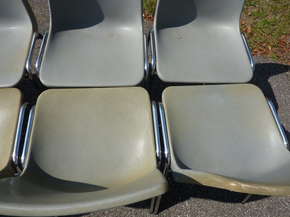 85 Stühle Stapelstühle Aulastühle Seminarstühle WESIFA 5