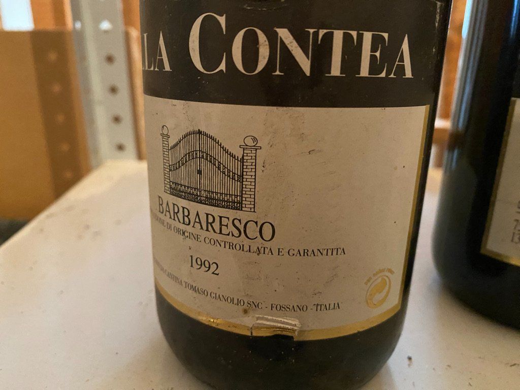 Vino: 1992 Barbaresco/ Villa Contea – Nuovo e nell'imballaggio originale da Schaffhausen venduto da Krabbenburger31 2