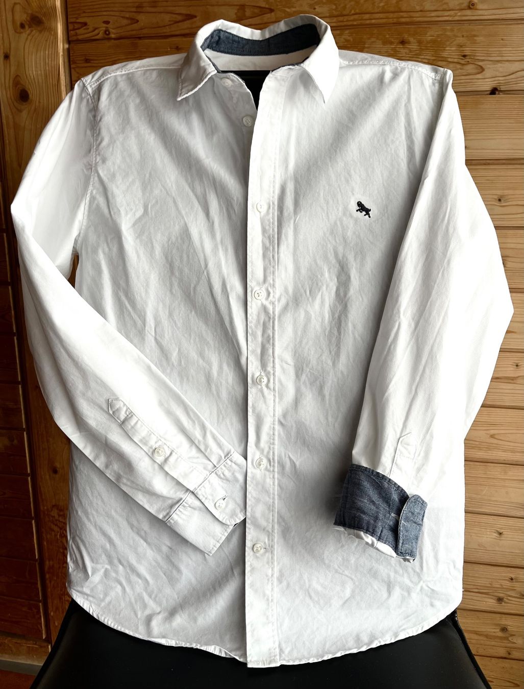 Camicie, T-shirt & Polo: Weisses Langarmhemd LOGG, Gr. 164, ungetragen – Nuovo (secondo la descrizione) da Winterthur venduto da Butzel