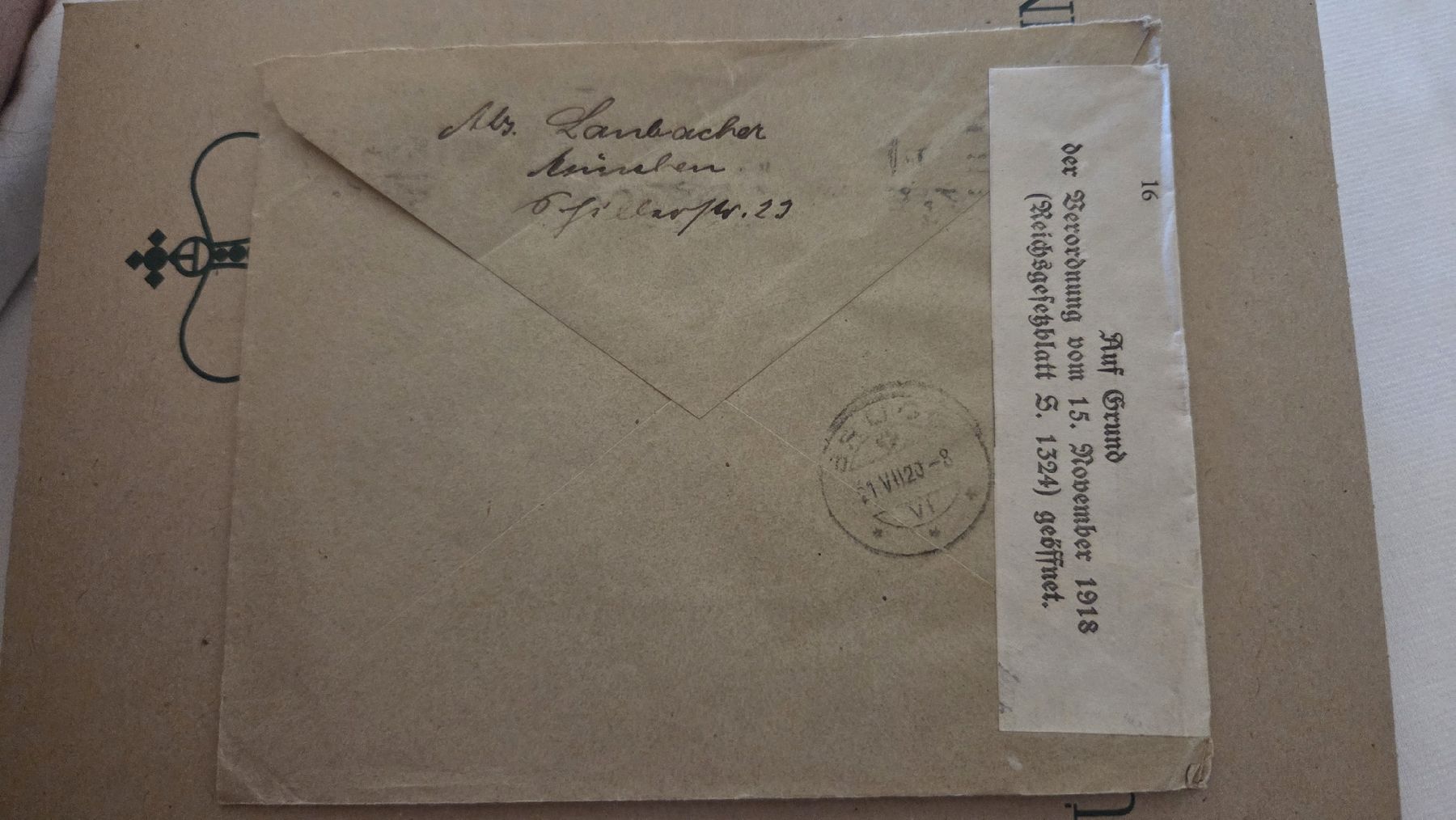 Tutti i francobolli: 1920  Brief Deutsches Reich – Usato da Arni AG venduto da Moth68 1