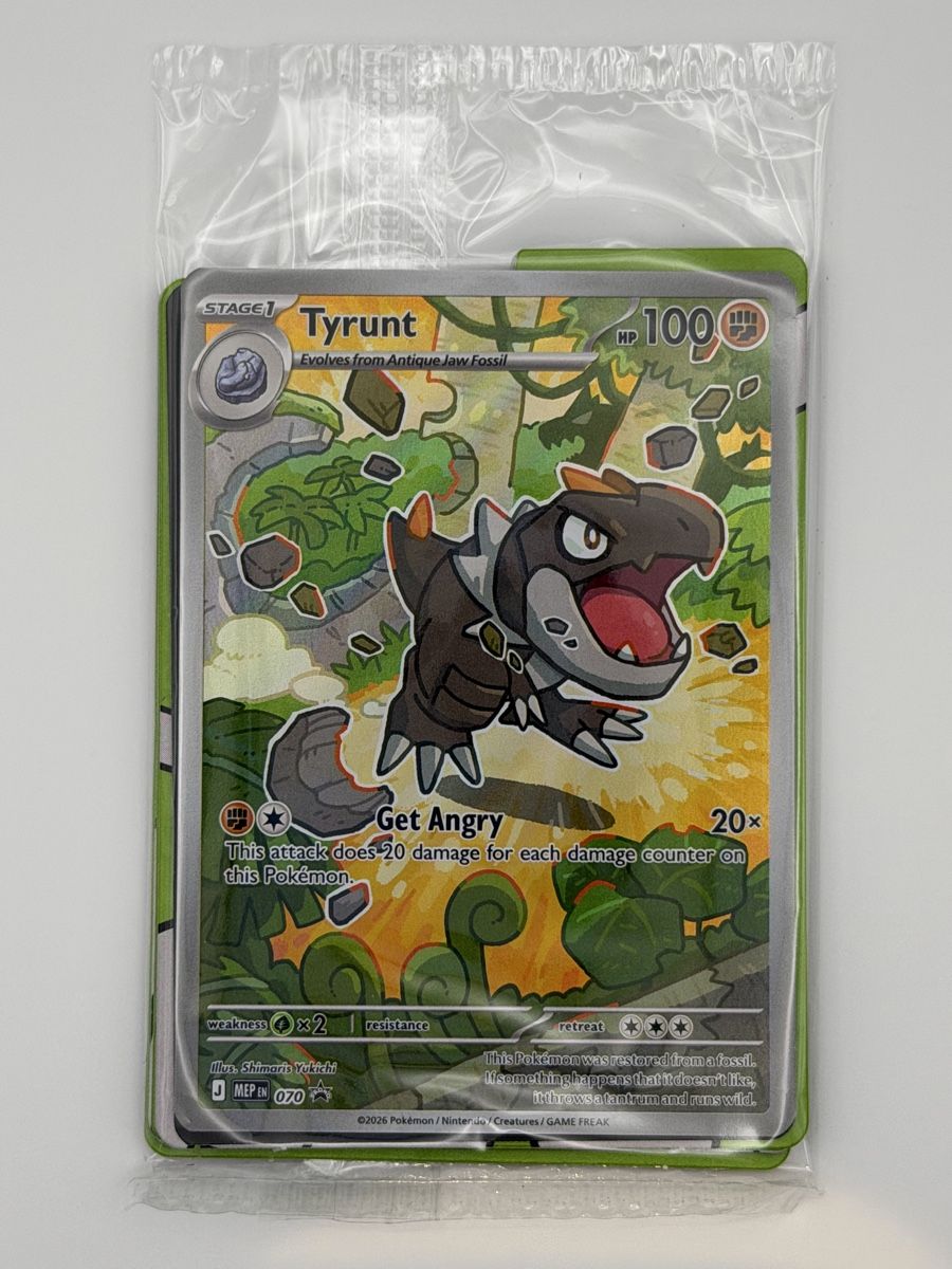 Pokémon Carte collezionabili: Pokémon Tyrunt 070 Promo – Nuovo e nell'imballaggio originale da Uster venduto da EDM1903