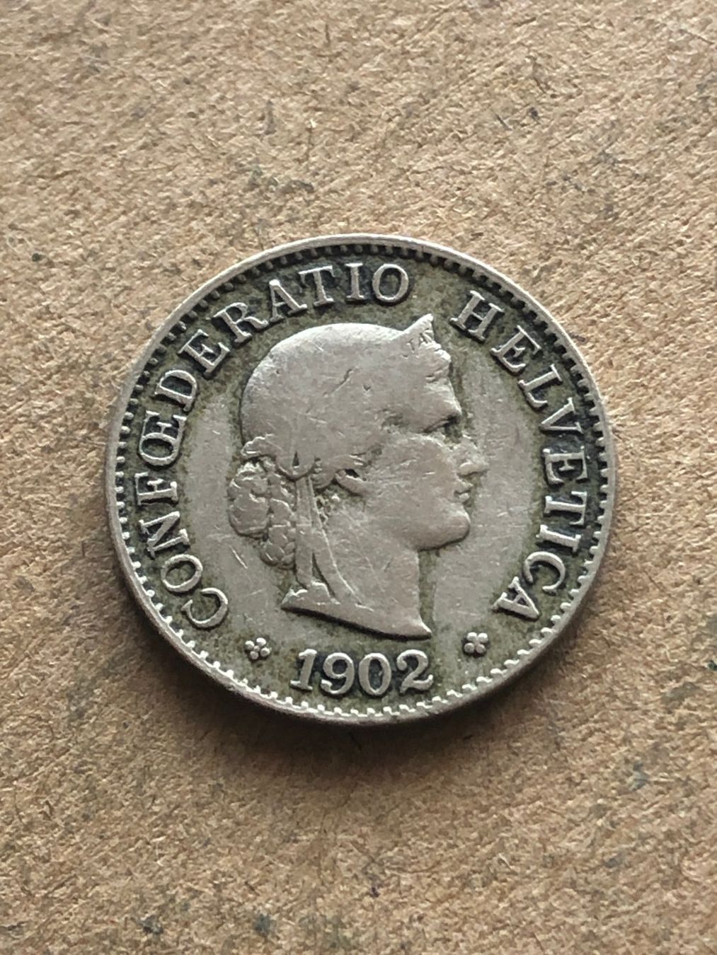 Tutti le monete: 5 Rp. 1902 – Usato da Schötz venduto da Odpa