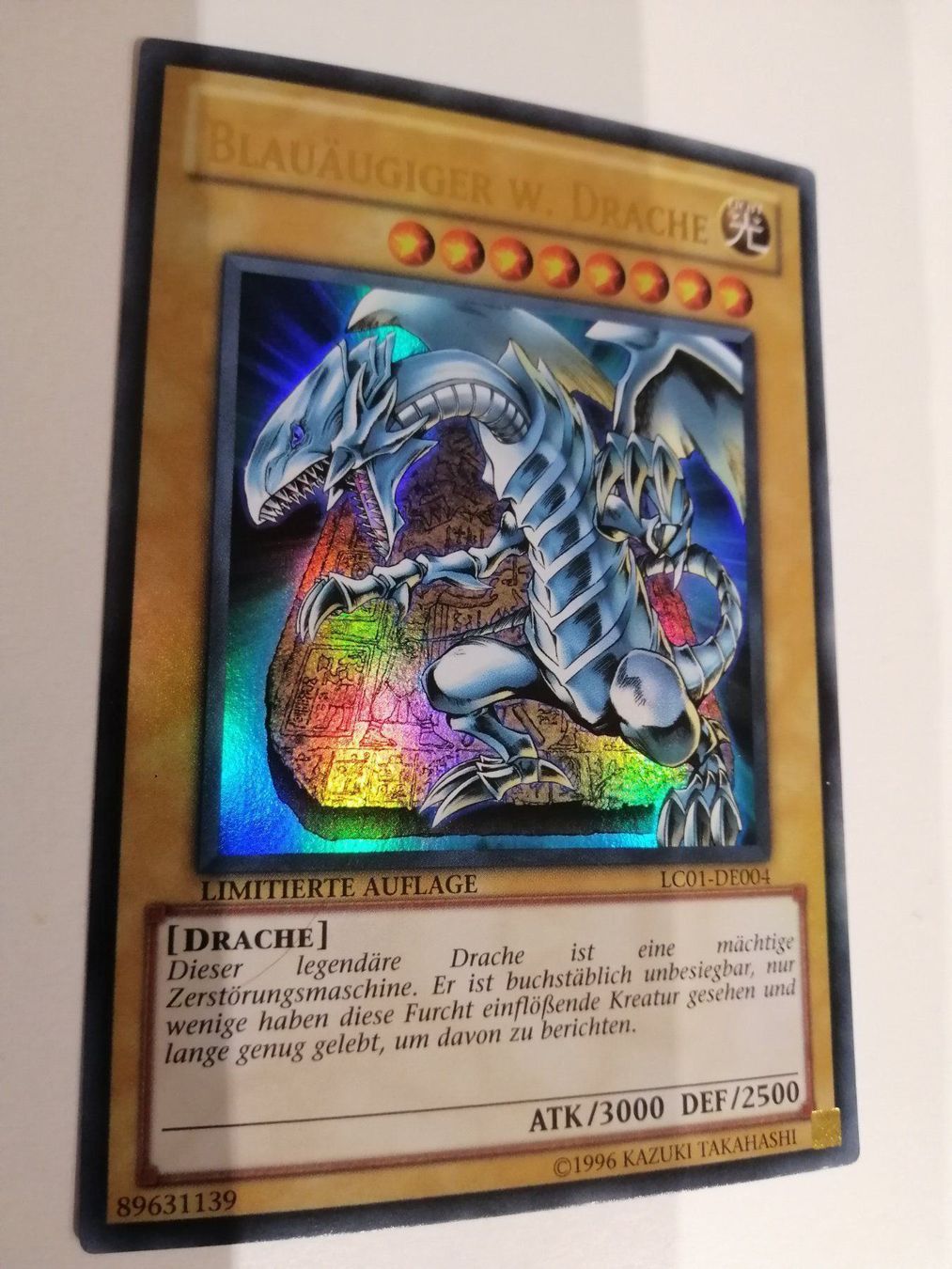 Carte collezionabili: Blauäugiger W. Drache Ultra-Rare Mint – Nuovo (secondo la descrizione) da Boswil venduto da ShoppingCenterCity