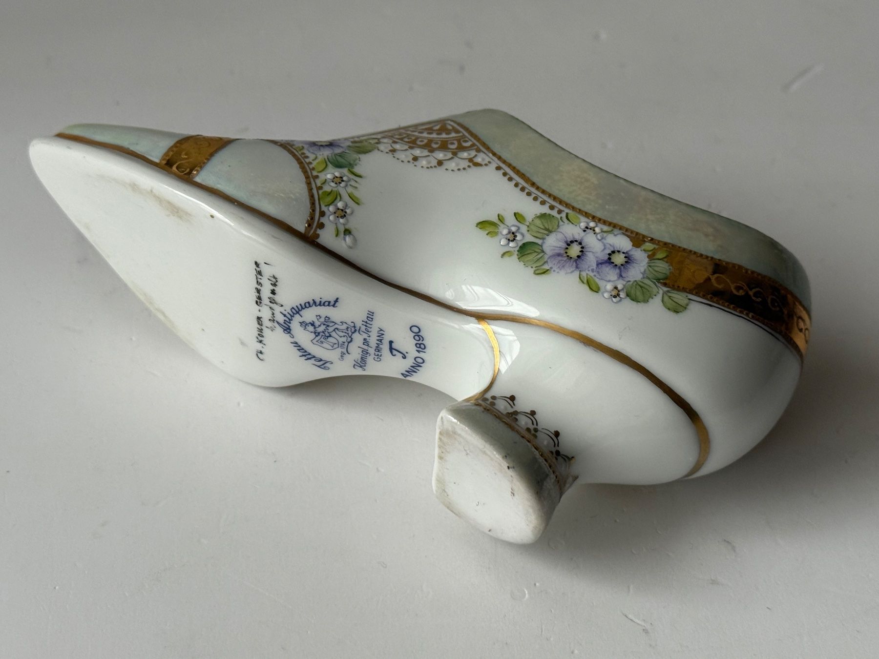 Tutte le decorazioni: Porzellan- Schuh – Usato da Zwingen venduto da moje1 2
