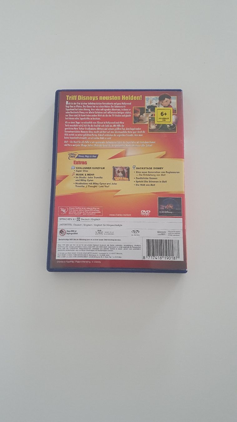 Alle DVDs: Bolt – Gebraucht aus Rupperswil von lenzburg02 1