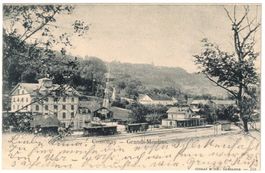 Cossonay - Bahnhof/Gare + Funiculaire / Standseilbahn