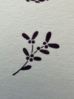 Gummistempel Mistelzweig – Weihnachten / Winter / Karten