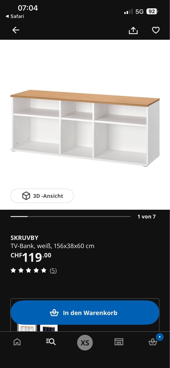 Ikea Mobili TV: TV-Möbel – Usato da Liestal venduto da Xenias01 3