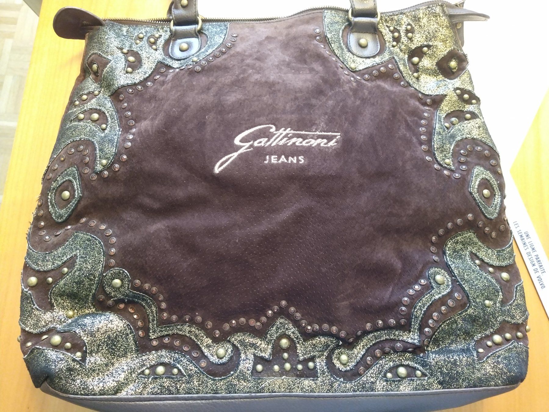 Gattinoni Borse da donna: Borsa in pelle Gattinoni jeans – Usato da Figino venduto da Palotta