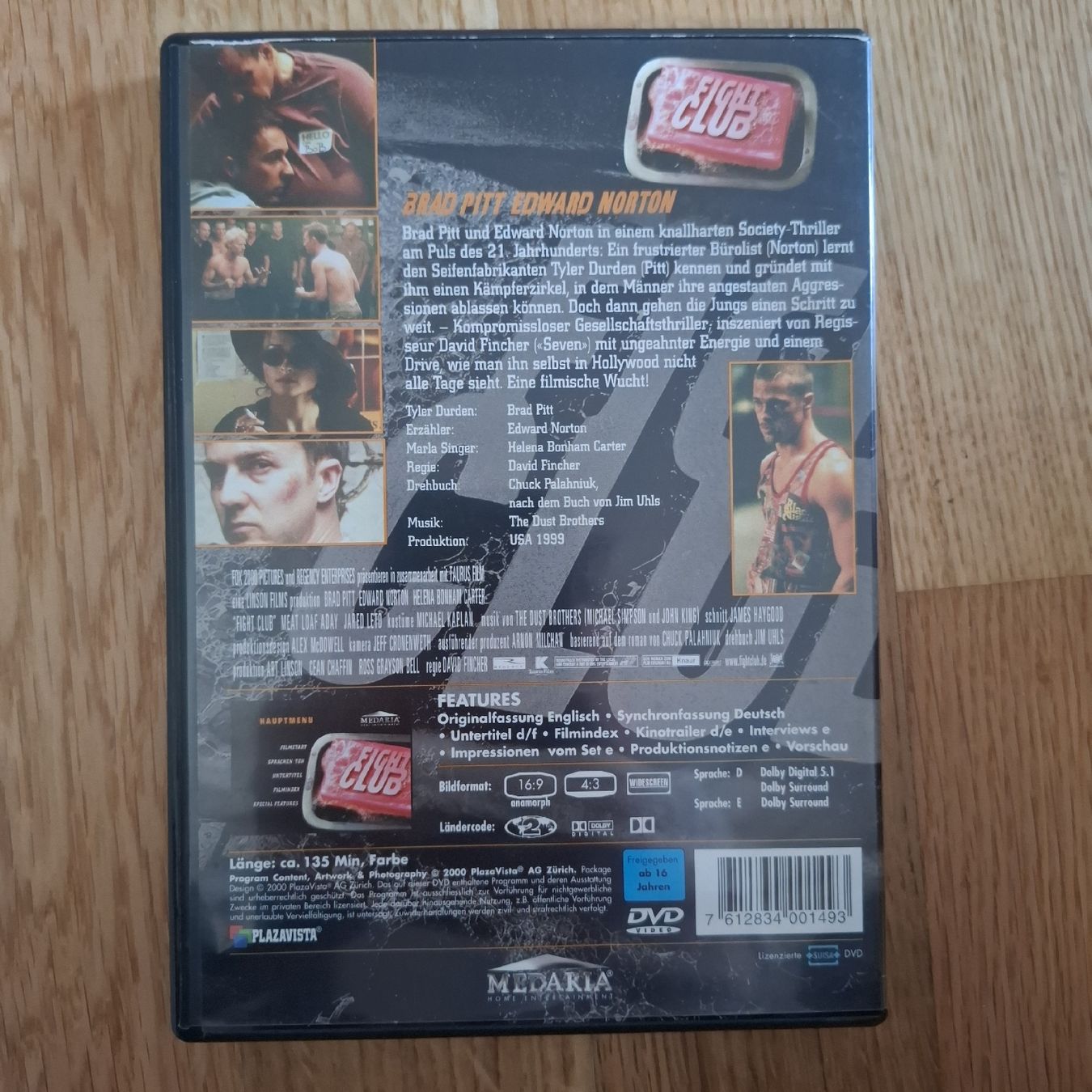 Alle DVDs: DVD Fight Club – Gebraucht aus St. Gallen von emi_nfh9 1