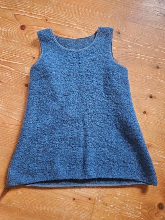Wollweste/ Gilet Minibär 122- 146, wie hess natur, disana
