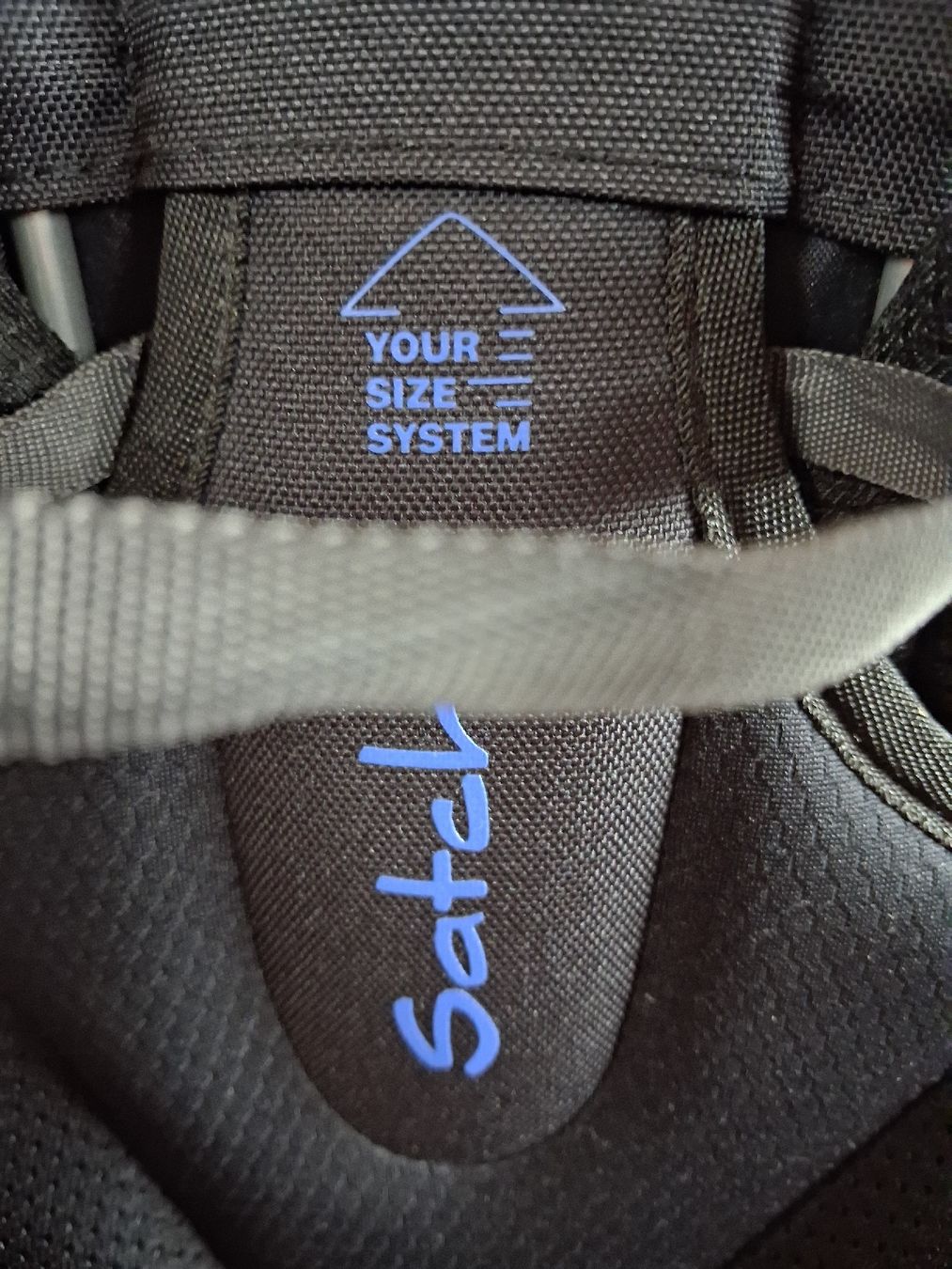 Satch Zaini: Rucksack Satch blau mit Muster guter Zustand – Usato da Luzern venduto da fap_7tnm 4