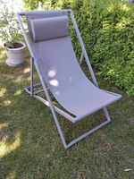 Liegestuhl aus Alu