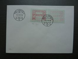 ATM 5/II FD Liebefeld 3.7.81,  Fr. 4.-- / Kat. 50.--