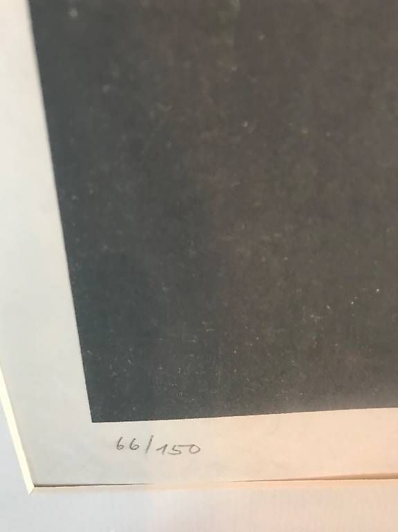 Dipinti: Grand tableau Hans Erni signé crayon – Usato da Servion venduto da cap_8wjb 2