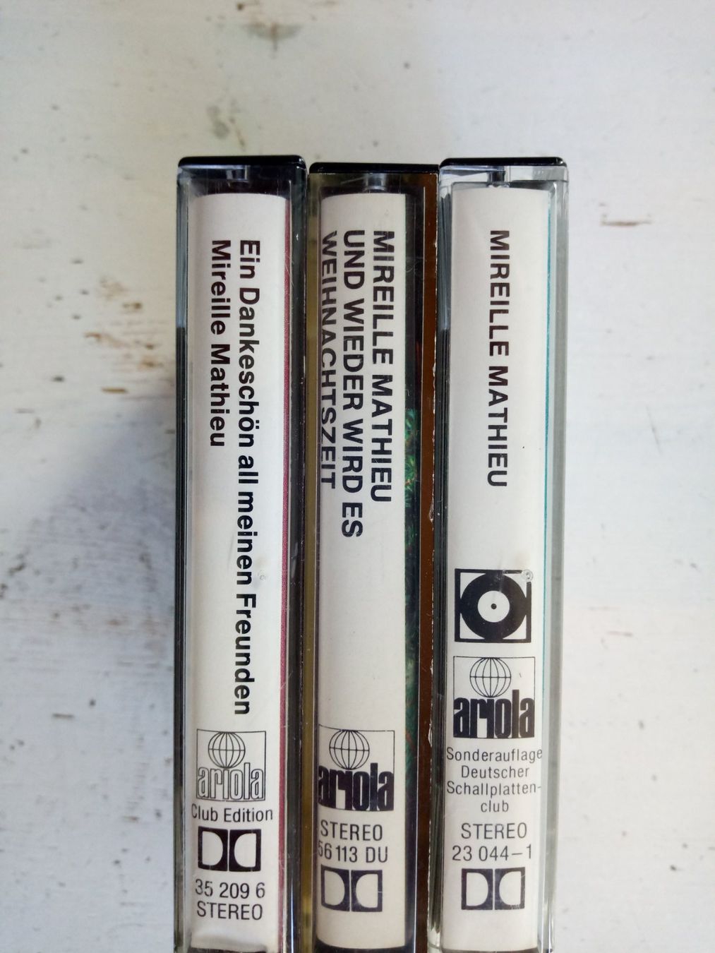Kompaktkassetten: Mireille Mathieu 3er Kassetten-Set – Gebraucht aus Beckenried von Havacola 7