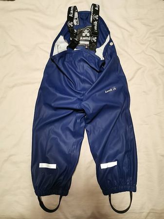 Kamik Regenhose Gr. 98, dunkelblau 