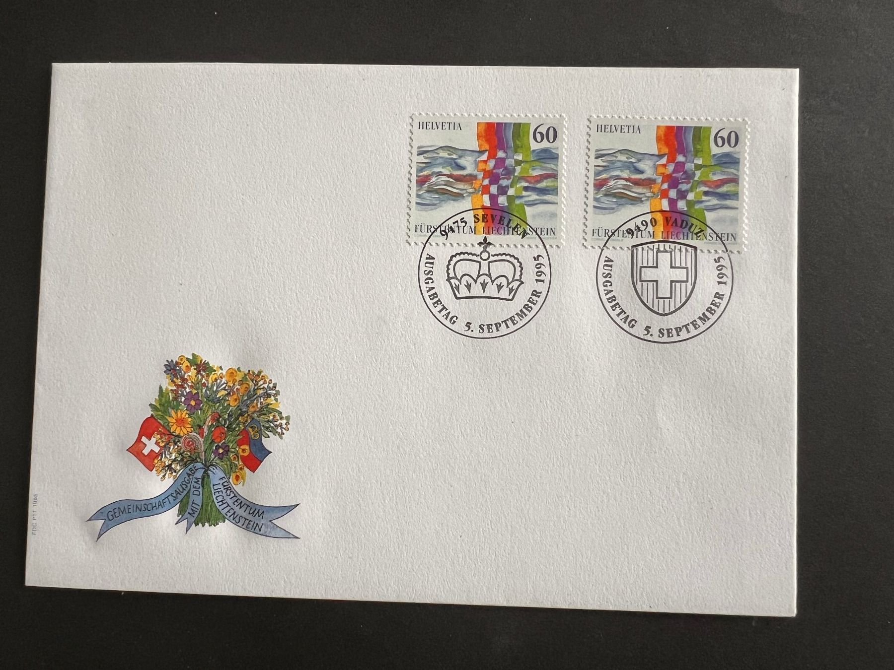 Tutti i francobolli: FDC Brief 1995  (P925) – Usato da Hinwil venduto da Sidi4
