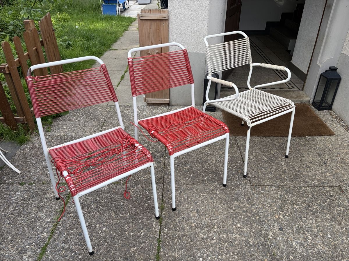 Sedie: Spaghetti Stühle, Gartenstühle, Stühle – Usato da Wohlen AG venduto da Ralf2000