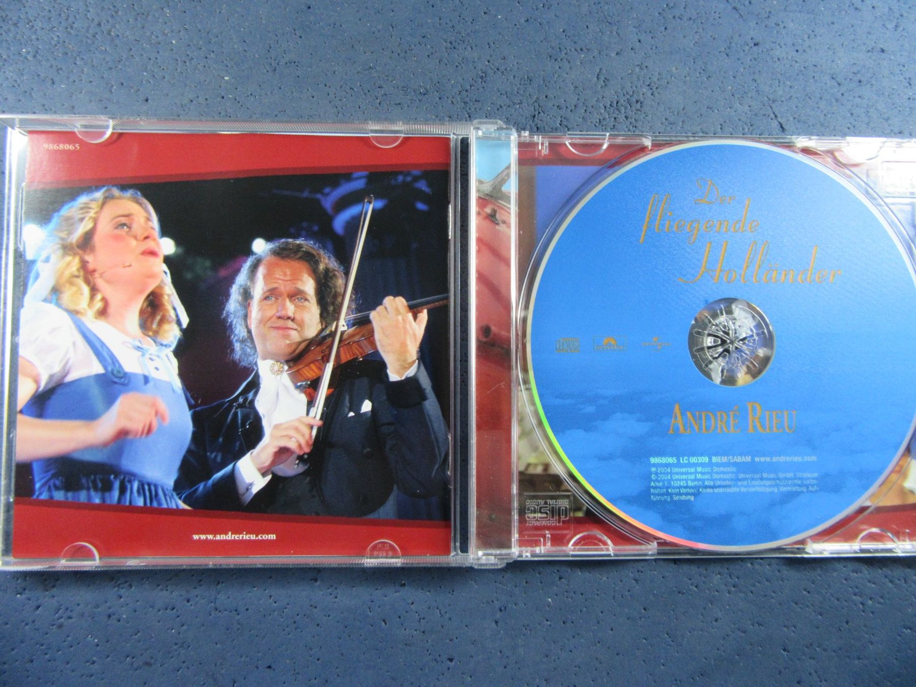 CD: ANDRE RIEO CD " DER FIEGENDE HOLLÄNDER " – Usato da Ettingen venduto da Hausi4711 2