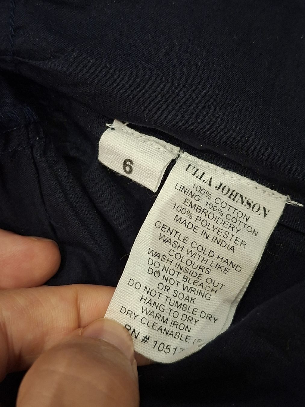 Ulla Johnson Gonne: Ulla Johnson Navy Tiered Skirt Size 6  – Usato da Zürich venduto da Lolaad 3