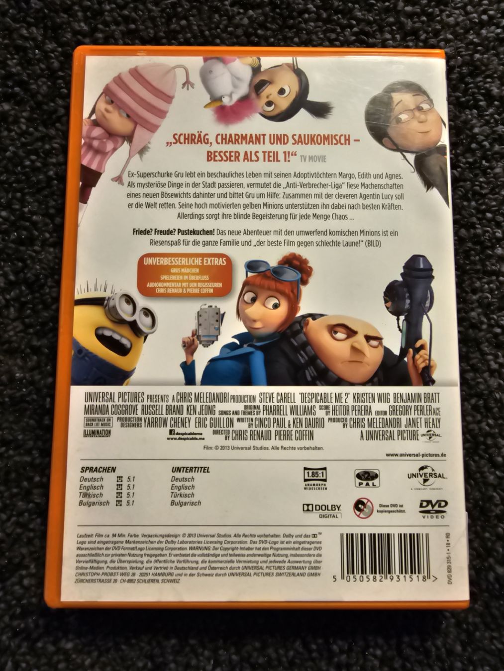 Alle DVDs: DVD Ich Einfach Unverbesserlich 2 (19589) – Gebraucht aus Ruswil von jan_bxl5 1