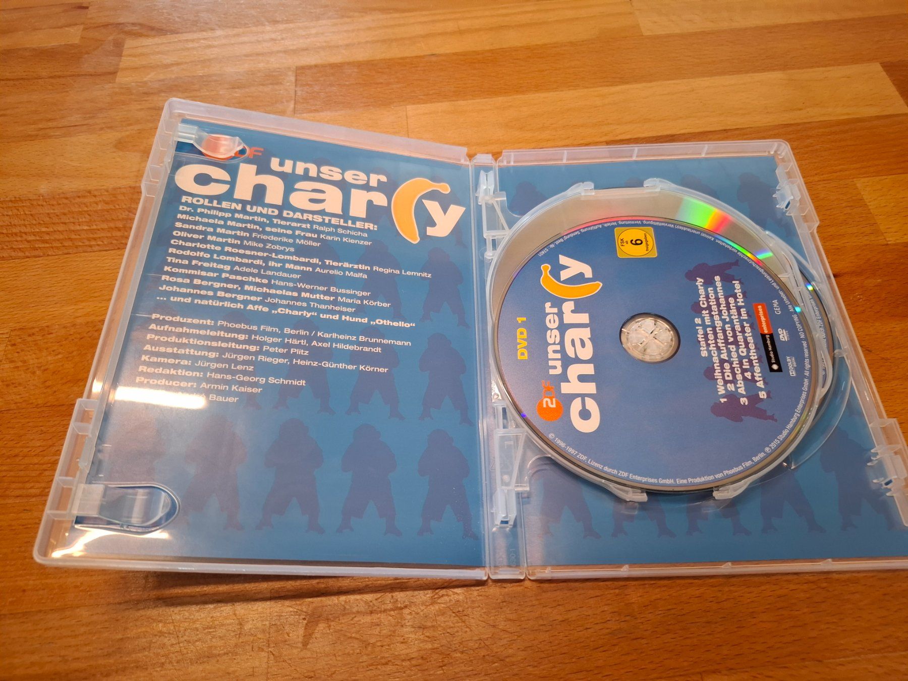Tutti i DVDs: Unser Charly DVD-Box Staffel 2 – Usato da Signau venduto da mw91 2