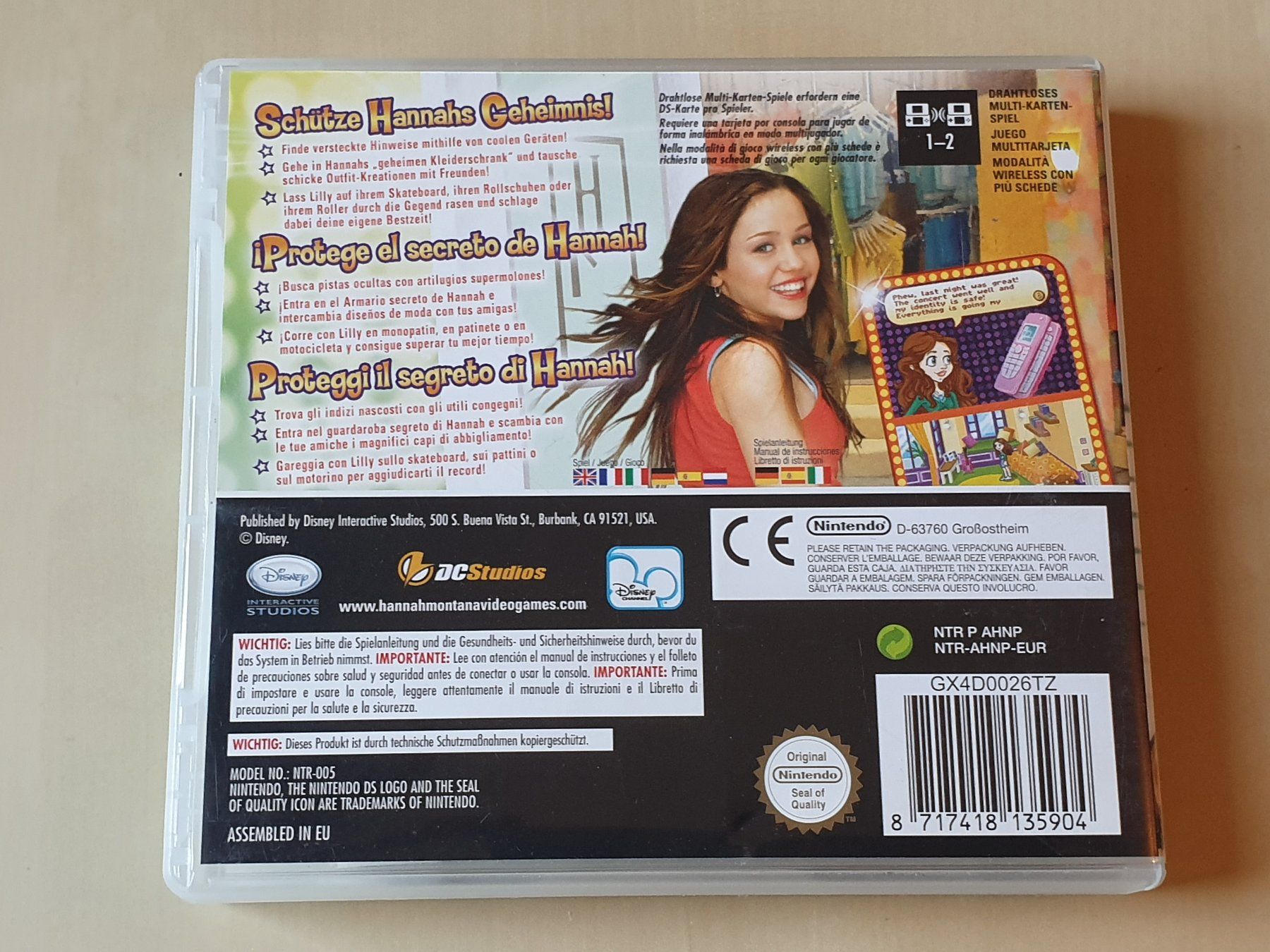 Nintendo Spiele: Hannah Montana – Gebraucht aus Stansstad von collectorsshop 1