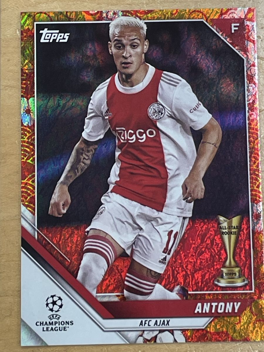 Topps Carte collezionabili: Topps Ajax Lot Gravenberch Auto Antony – Usato da Nürensdorf venduto da Mulderi9 4