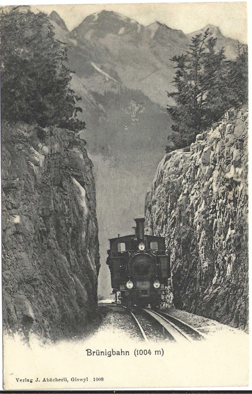 Cartoline postali: Brünigbahn – Usato da Wildhaus venduto da Brunphil