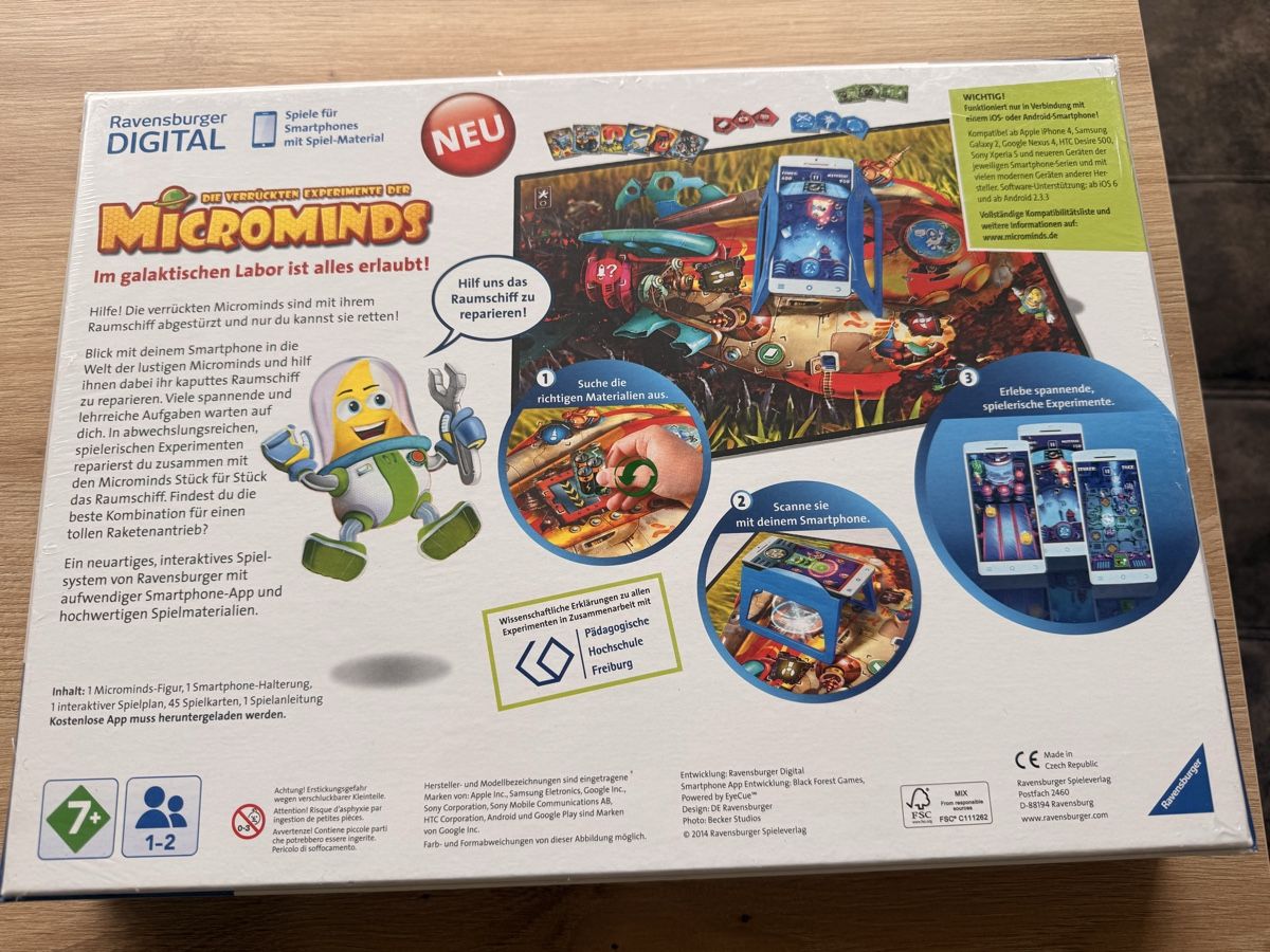 Ravensburger Giochi: Ravensburger Microminds Spiel – Nuovo e nell'imballaggio originale da Langenthal venduto da conenz 1